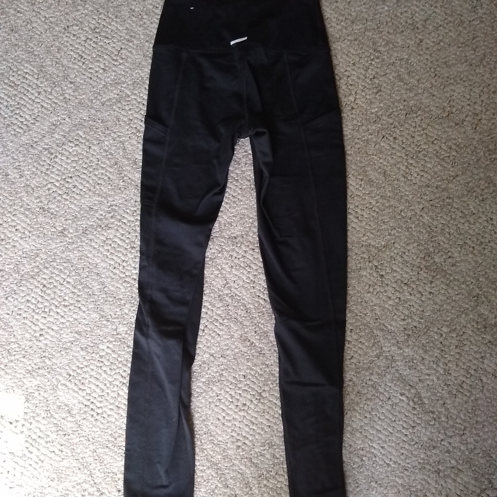 Aerie black leggings 7/8